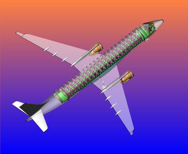 japan regional jet sat 3d dwg - Japan Regional Jet.sat or .dwg by RodgerSaintJohn